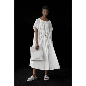 Toogood Mudlark dress in stone, size 1